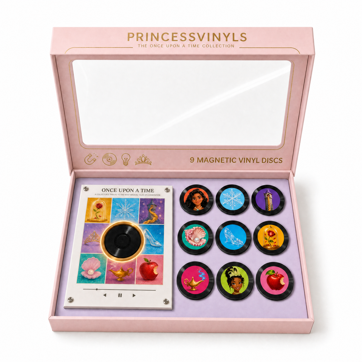 (Pre-Order)-Princess Fridge Vinyl Set